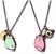 Pusheen Space Exclusive 2-Piece Stainless Steel Necklace Set