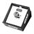 Star Wars Jewelry Men's Stainless Steel Jedi Signet Ring (Silver/Black) - Size 10