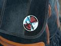 Star Wars Spinning Lightsabers Official Collectible Pin | Measures 2 Inches Tall