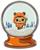 Star Wars Wicket Holiday Winter Snow Globe Enamel Pin