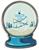 Star Wars R2-D2 Holiday Winter Snow Globe Enamel Pin