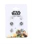 Star Wars Book of Boba Fett Stud Earrings 3 Pack