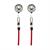 Star Wars Darth Vader Lightsaber Stainless Steel Jacket Dangle Earrings