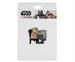 Star Wars: The Mandalorian Grogu Desk With Cookie Enamel Pin | Toynk Exclusive