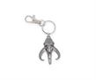 Star Wars Mandalorian Mythosaur Logo 3D Flat Back Heavy Duty Metal Car Keychain