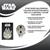Star Wars Millennium Falcon Collector Metal Pin | 3 x 2 Inches | Toynk Exclusive