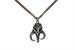 Star Wars Mandalorian Mythosaur Skull Pendant Necklace | 22-Inch Long Chain