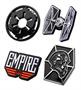 Star Wars Imperial Forces Enamel Pins | Set of 4