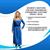 Women's Western Vintage Edwardian Steampunk Costume Dress | Blue