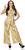 70's Disco Gold Adult Costume Jumpsuit