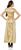 70's Disco Gold Adult Costume Jumpsuit