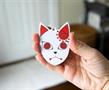 Demon Slayer Tanjiro Kamado Fox Mask Air Freshener | Osmanthus Scent