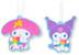Sanrio My Melody And Kuromi Blueberry-Scented Air Fresheners | Set of 2
