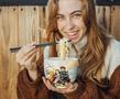 Demon Slayer Cast Japanese Dinnerware Set | 18-Ounce Ramen Bowl with Chopsticks