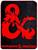 Dungeons & Dragons Logo Fleece Throw Blanket | 45 x 60 Inches