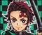 Demon Slayer Tanjiro Kamado Haori Fleece Throw Blanket | 45 x 60 Inches