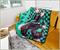 Demon Slayer Tanjiro Kamado Haori Fleece Throw Blanket | 45 x 60 Inches