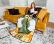 Marvel Studios Loki "Believe" Fleece Throw Blanket | 45 x 60 Inches