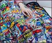 Marvel Comics Covers Fleece Throw Blanket | 45 x 60 Inches