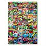 Marvel Incredible Hulk Comic Books Oversized Sherpa Throw Blanket | 8 Feet Long
