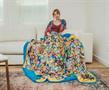 The Simpsons Oversized Fleece Sherpa Throw Blanket | 54 x 72 Inches