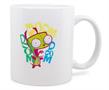 Nickelodeon Invader Zim "Doom Doom Doom" Ceramic Mug Exclusive | Holds 11 Ounces