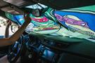Teenage Mutant Ninja Turtles Sunshade for Car Windshield | 64 x 32 Inches