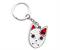 Demon Slayer Tanjiro Kamado Fox Mask Enamel Pendant Keychain