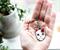 Demon Slayer Tanjiro Kamado Fox Mask Enamel Pendant Keychain