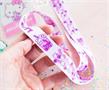 Sanrio Hello Kitty and Keroppi Boba Tea Lanyards With Badge Holders | Set of 2