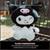 Sanrio Kuromi Reversible Neck Roll Pillow and Plush Toy