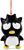 Sanrio Badtz-Maru 4-Inch Shatterproof Decoupage Ornament