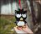 Sanrio Badtz-Maru 4-Inch Shatterproof Decoupage Ornament