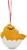Sanrio Gudetama 4-Inch Shatterproof Decoupage Ornament