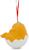 Sanrio Gudetama 4-Inch Shatterproof Decoupage Ornament