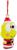 Sanrio Keroppi Santa 4-Inch Shatterproof Decoupage Ornament