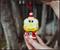 Sanrio Keroppi Santa 4-Inch Shatterproof Decoupage Ornament
