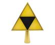 The Legend of Zelda 7-Inch Triforce Light-Up Holiday Tree Topper Decoration