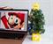 Super Mario Bros. Super Star LED USB-Powered Light-Up Desktop Holiday Tree