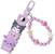 Sanrio Kuromi Beaded Keychain