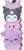 Sanrio Kuromi Beaded Keychain