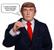 Donald Trump 12" Collectible Talking Doll - Includes 17 Phrases