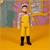 Pee-Wee's Playhouse 3.75 Inch ReAction Figure | Captain Carl