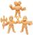 Masters of the Universe M.U.S.C.L.E. Wave 3 Mini-Figure Set | Pack B