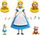 Disney Ultimates Alice in Wonderland Alice 7-Inch Scale Action Figure