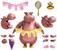 Disney Ultimates Fantasia Hyacinth Hippo 7-Inch Scale Action Figure