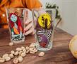 Disney Nightmare Before Christmas Jack & Sally 16-Ounce Pint Glasses | Set of 4