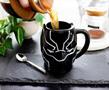 Marvel Black Panther Mask 3D Sculpted Ceramic Mug | Holds 20 Ounces