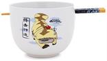 Avatar: The Last Airbender Aang and Appa Ceramic Ramen Bowl and Chopstick Set