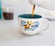Avatar: The Last Airbender Aang and Momo Ceramic Soup Mug | Holds 24 Ounces